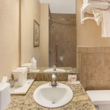 Ramada by Wyndham Fresno North - Standard Bathroom